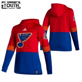 St. Louis Blues Blank 2020-21 Reverse Retro Hoodie Sawyer - Kinderen